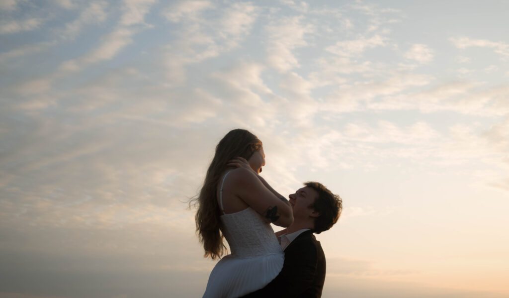 seaside, oregon engagement session