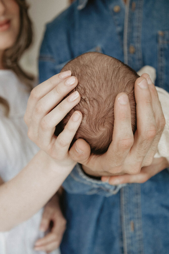 in-home newborn session