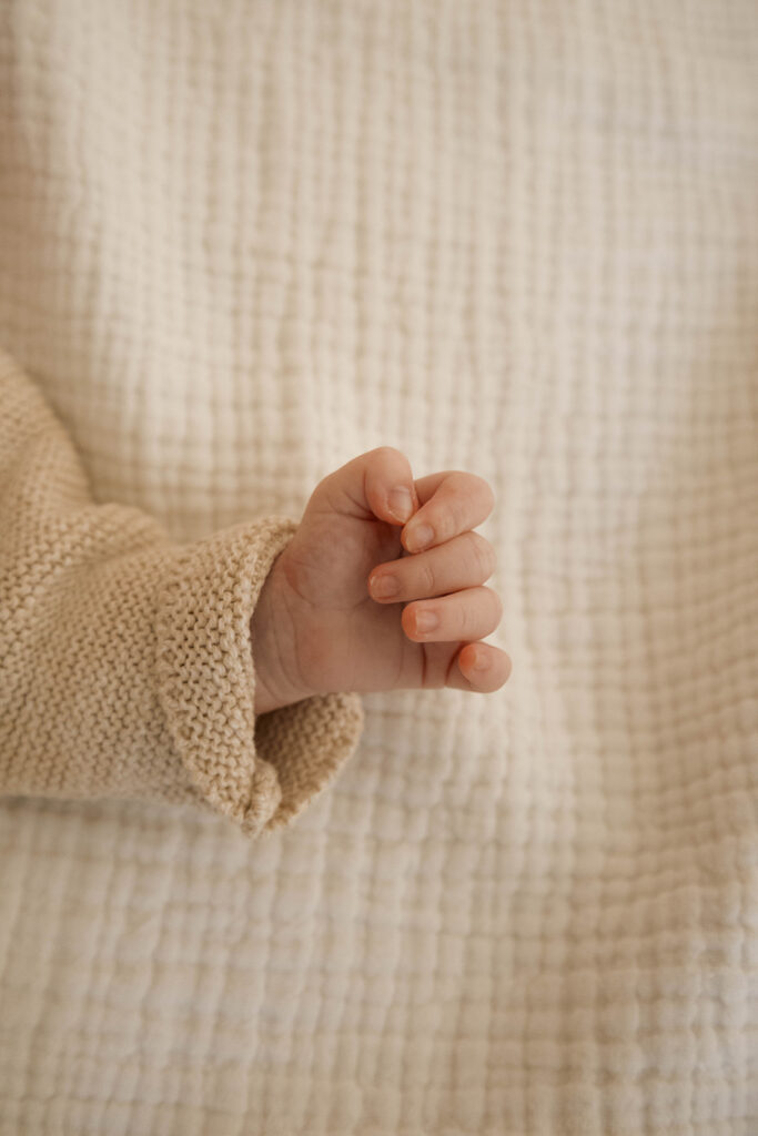 in-home newborn session