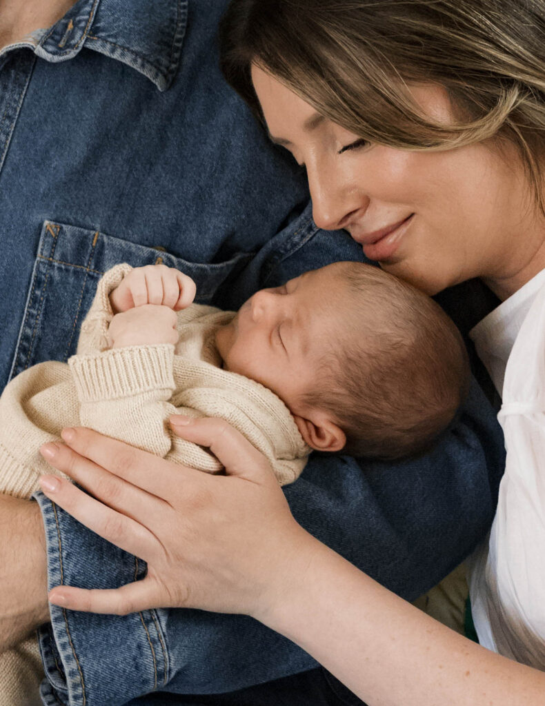 in-home newborn session