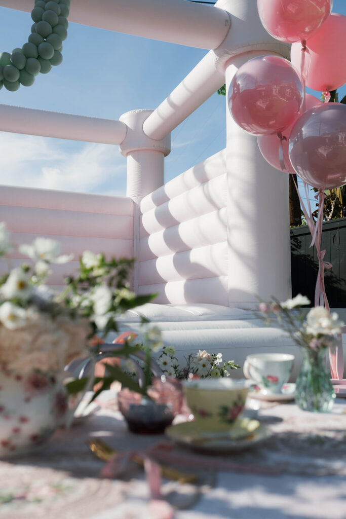 vintage tea party ideas, Bridgerton-inspired event, Valentine’s Day tea party, Galentine’s tea, bridal shower tea party, Easter brunch ideas, vintage decor, heirloom tea sets, event vendors, floral design, dessert table ideas, pastel party styling, romantic garden party.