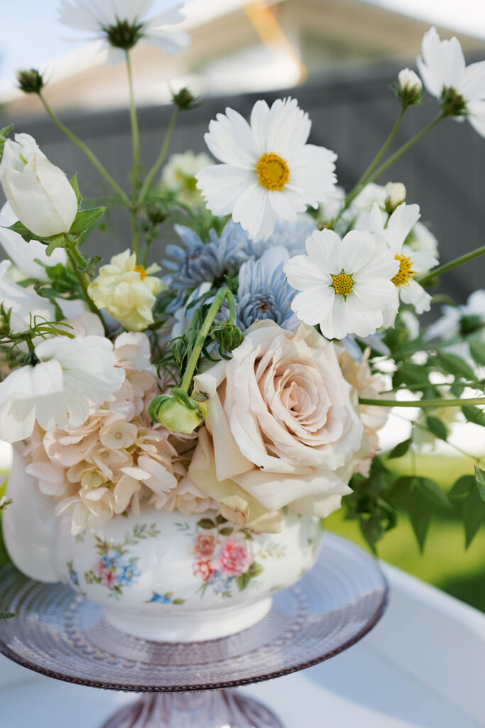 vintage tea party ideas, Bridgerton-inspired event, Valentine’s Day tea party, Galentine’s tea, bridal shower tea party, Easter brunch ideas, vintage decor, heirloom tea sets, event vendors, floral design, dessert table ideas, pastel party styling, romantic garden party.