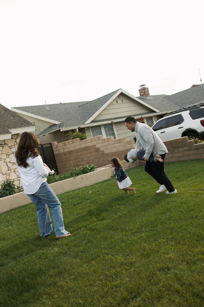 Wedding ceremony setup with floral arrangements