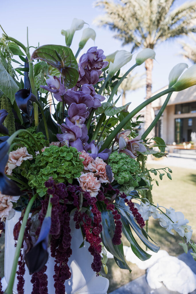 wedding florals for ceremony