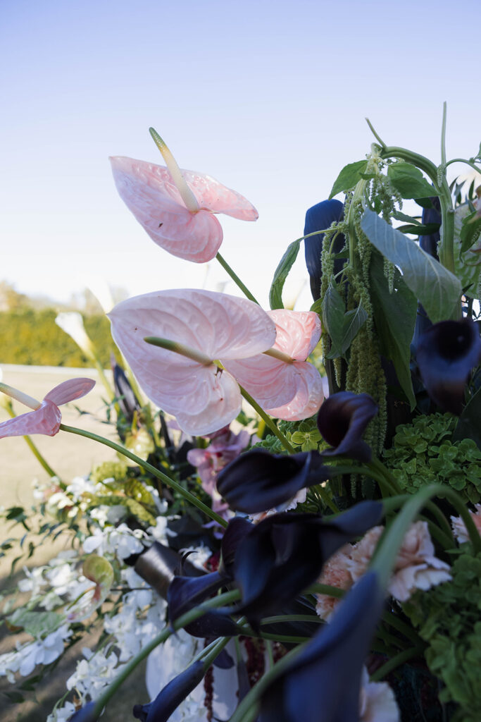 wedding florals for ceremony