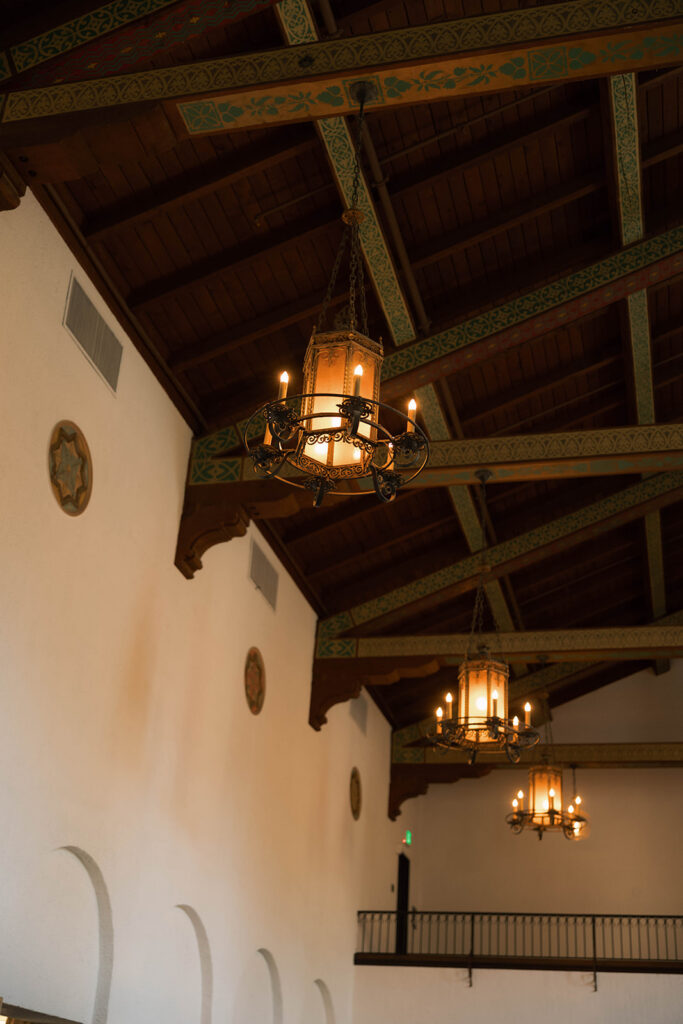Bride and groom at a vintage-inspired wedding