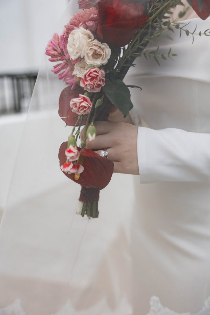 bridal bouquet for a vintage-inspired wedding