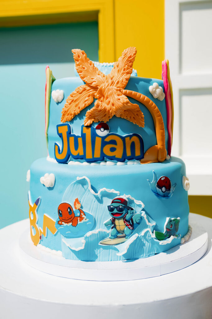 pokemon and surfing birthday event