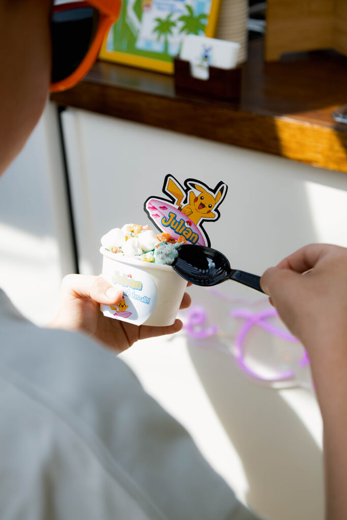 pokemon and surfing birthday event