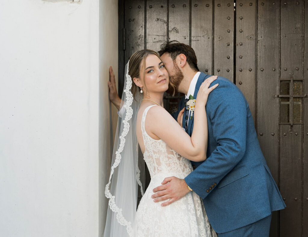 Romantic wedding scene featuring soft pastel florals, elegant decor, emotional couple moments, and guests celebrating in a light-filled venue inspired by Monet’s water lily paintings.