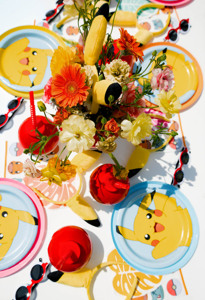 pokemon and surfing birthday event