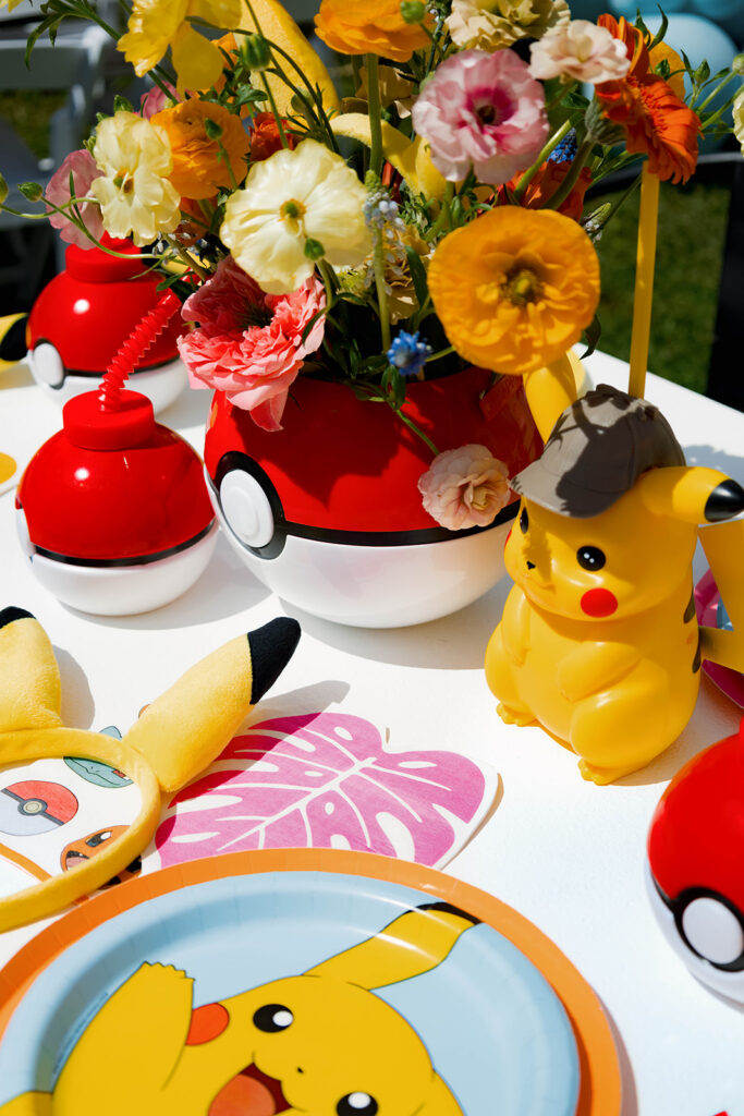 pokemon and surfing birthday event