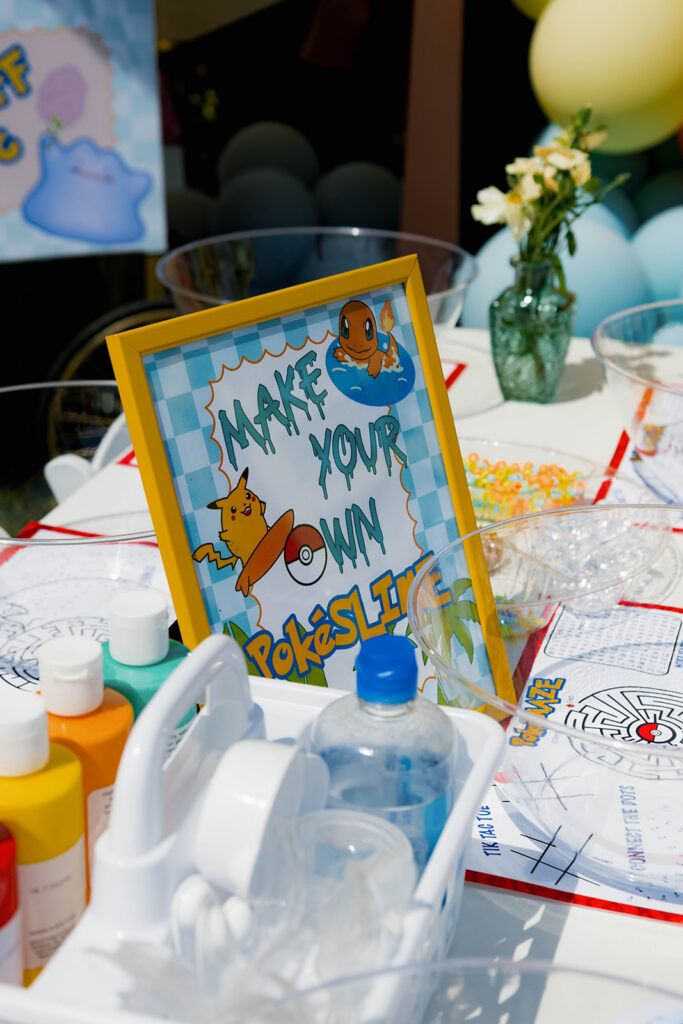 pokemon and surfing birthday event