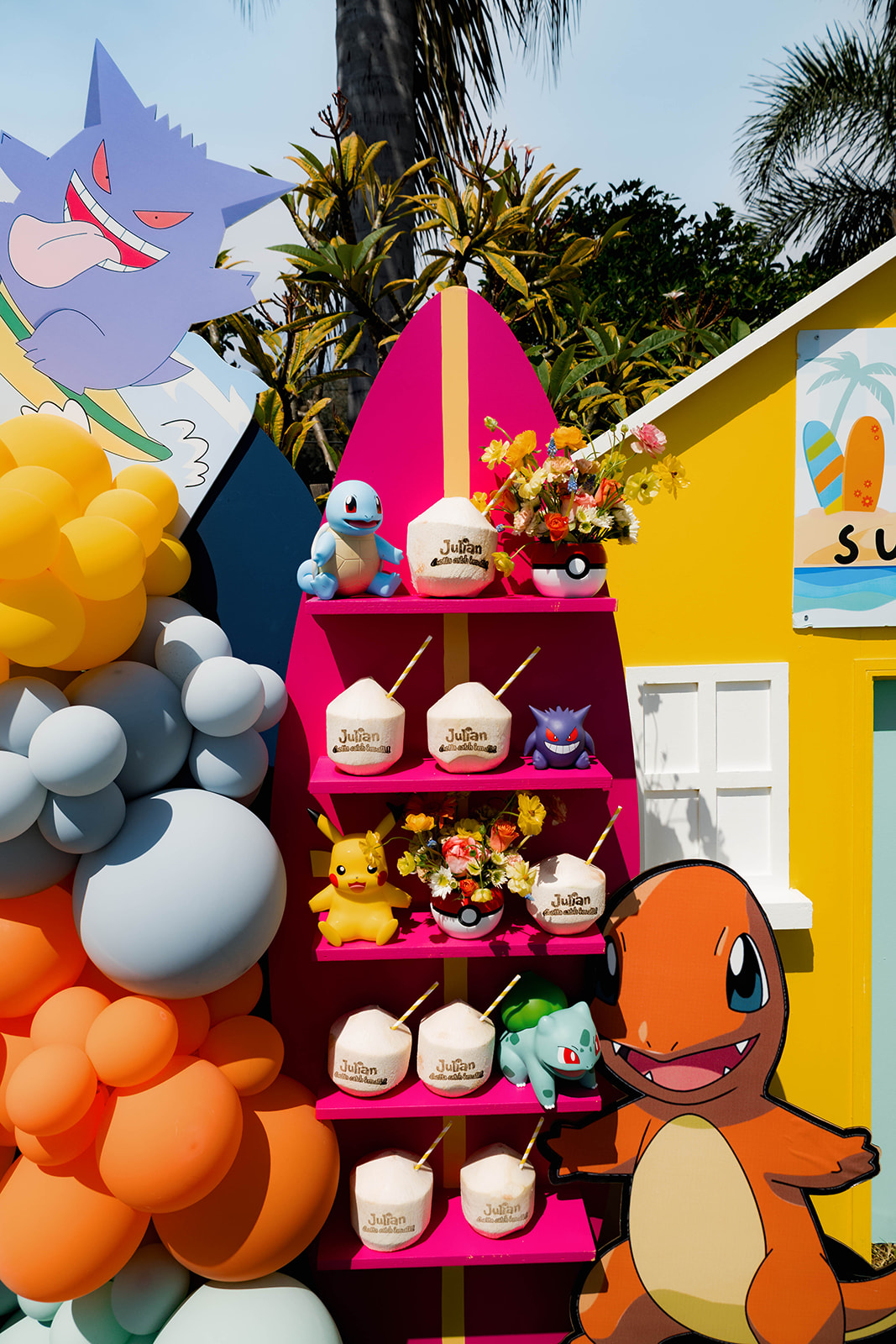 pokemon surfing event birthday party