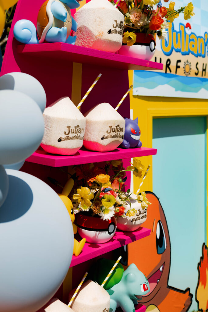 pokemon and surfing birthday event