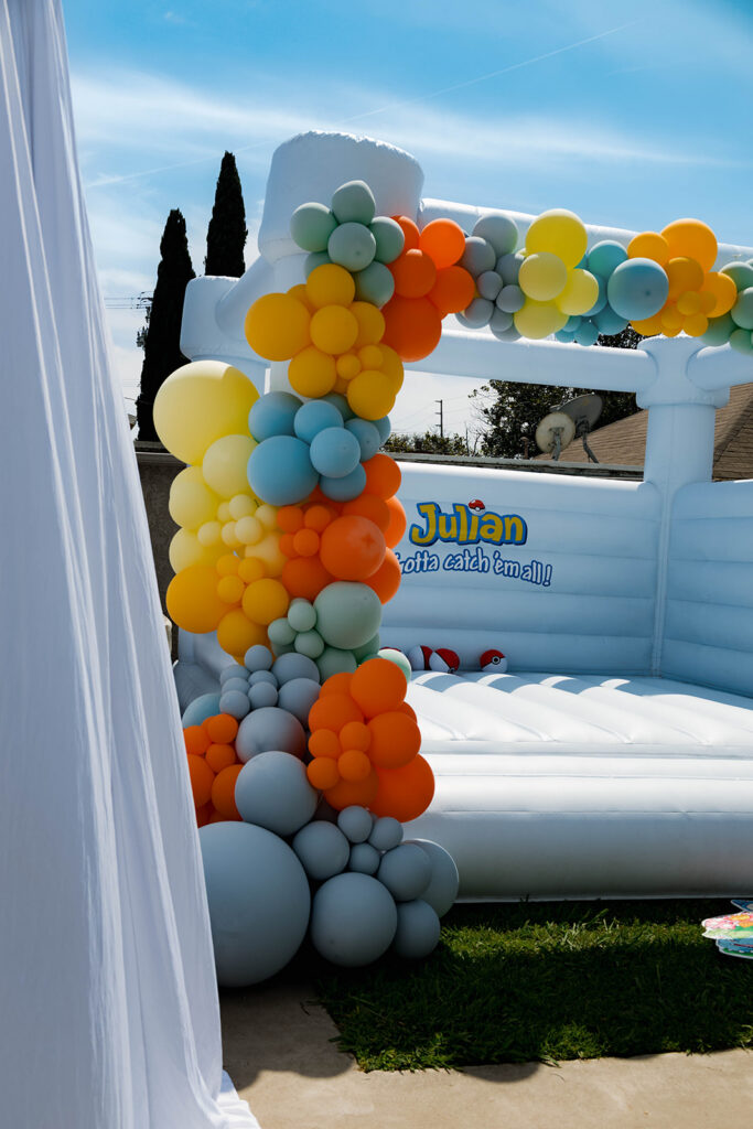 pokemon and surfing birthday event