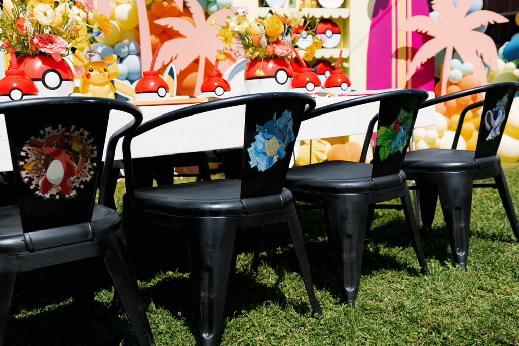 pokemon and surfing birthday event