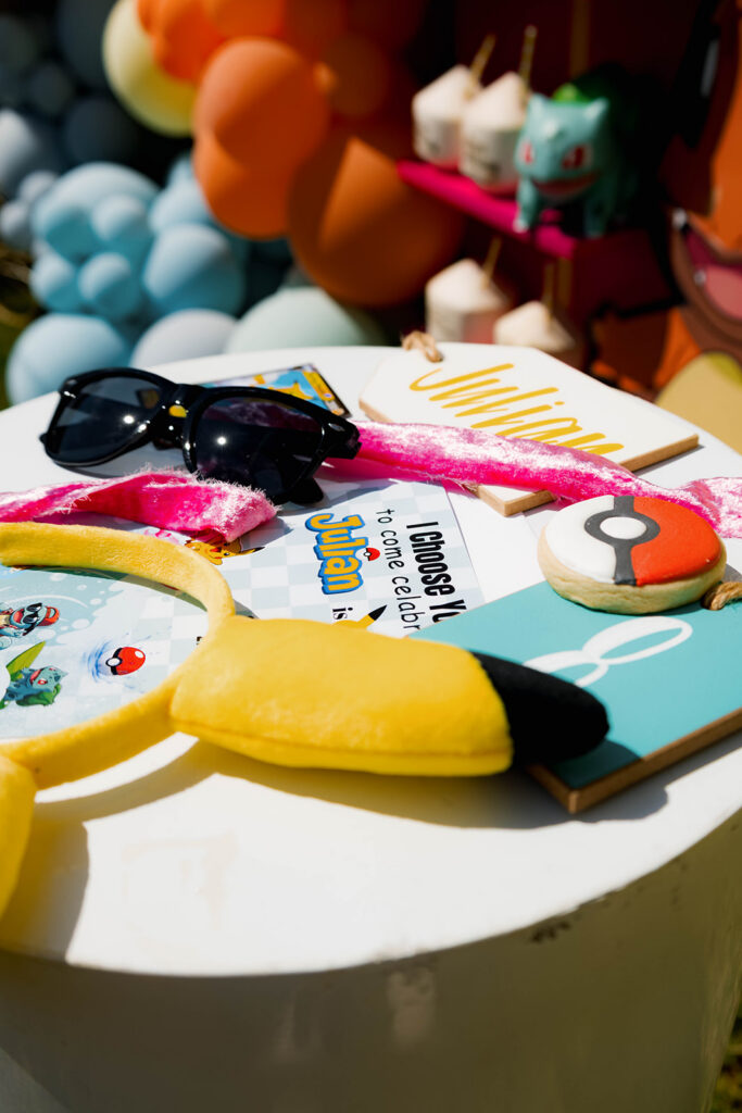 pokemon and surfing birthday event