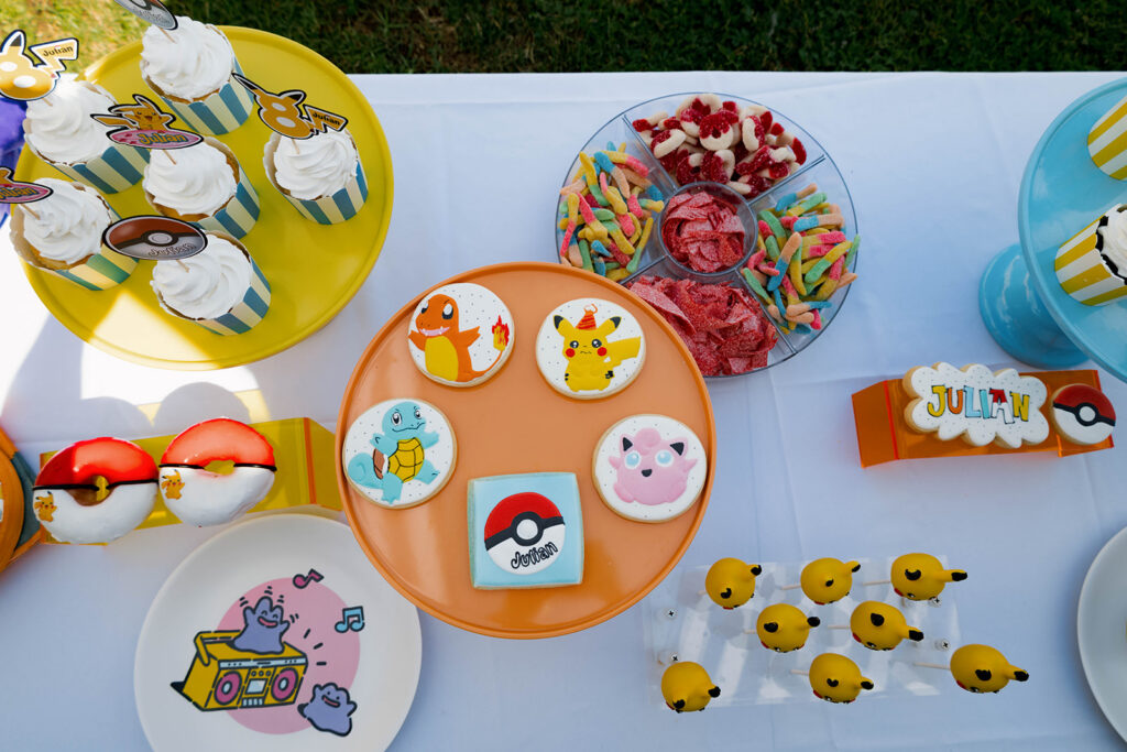 pokemon and surfing birthday event