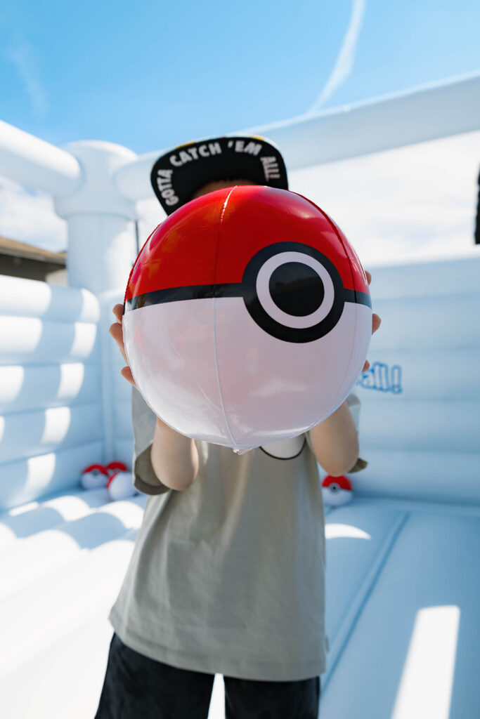 pokemon and surfing birthday event